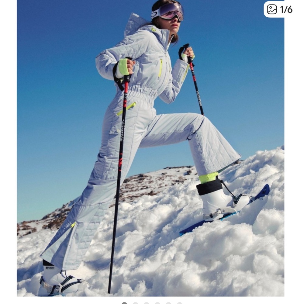 Free People movement White Ski Suit all prepped white size large NWT